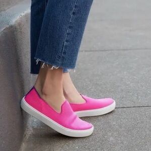 RARE Womens Rothy’s The Original Slip-on Sneaker | VIB BUBBLEGUM PINK | Size 9.5